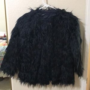 Zara fur brand new no tags size missing